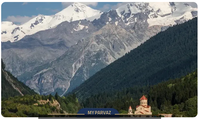رشته کوه قفقاز گرجستان